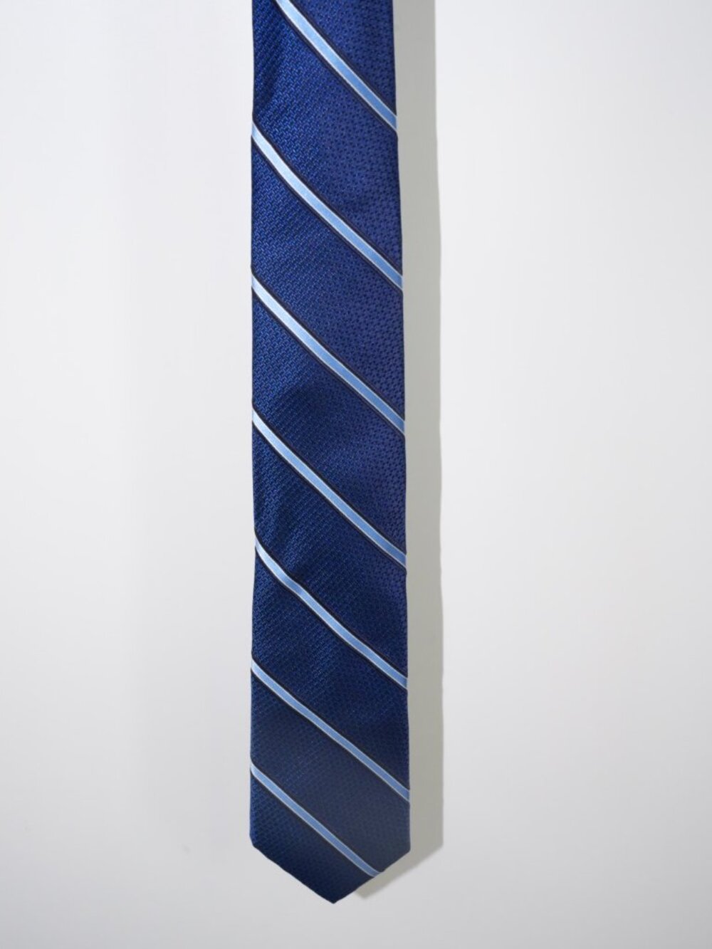 Michael Kors Navy Stripe Tie